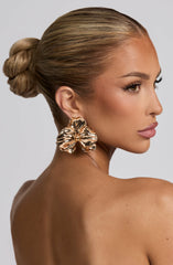 Ava Earrings - Gold
