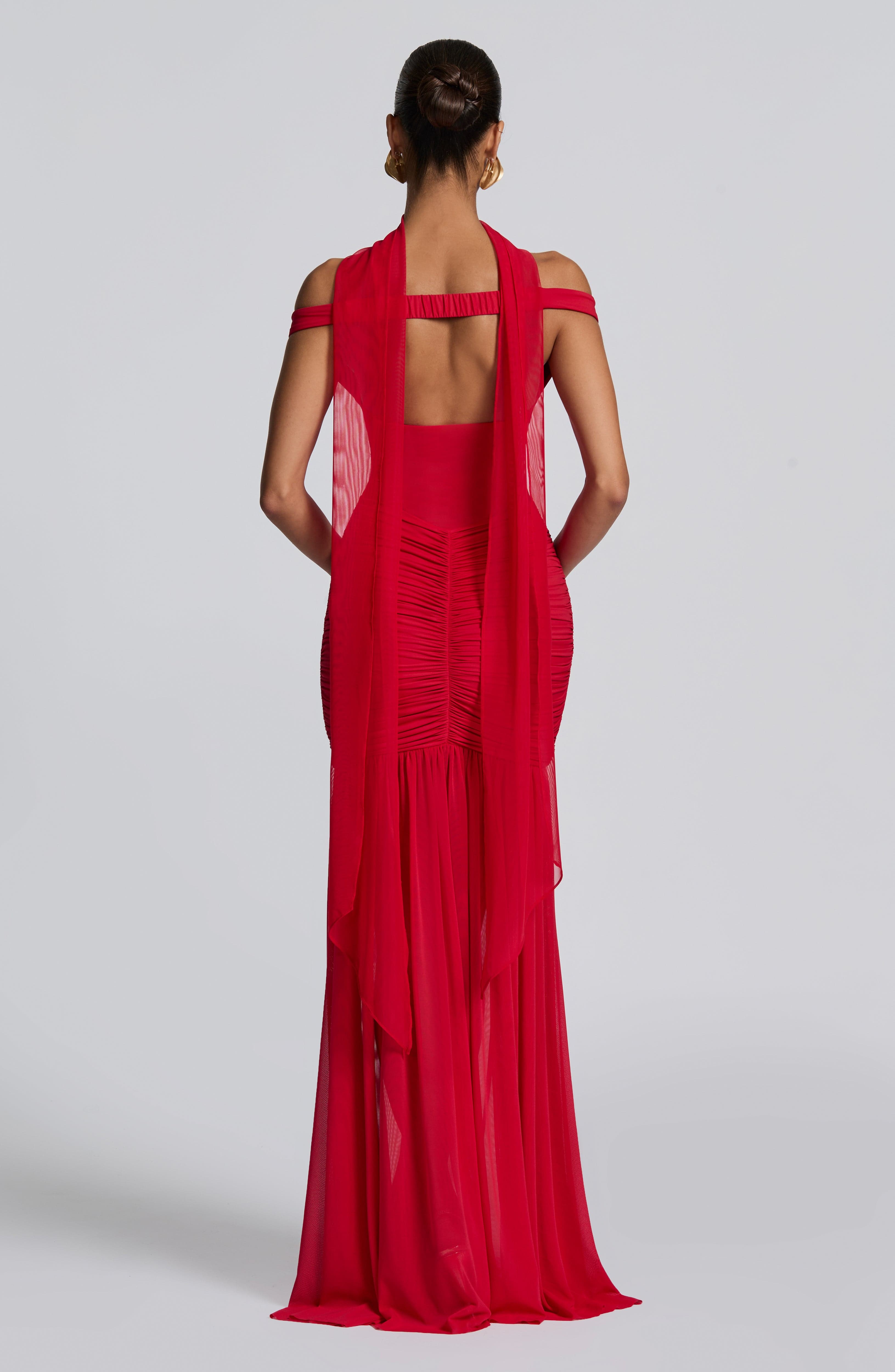 Ayla Scarf - Red